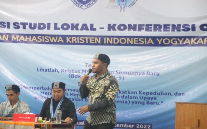 Pimpin GMKI Yogyakarta, Teguh Takalapeta Siap Kawal Pemilu 2024 Demokratis