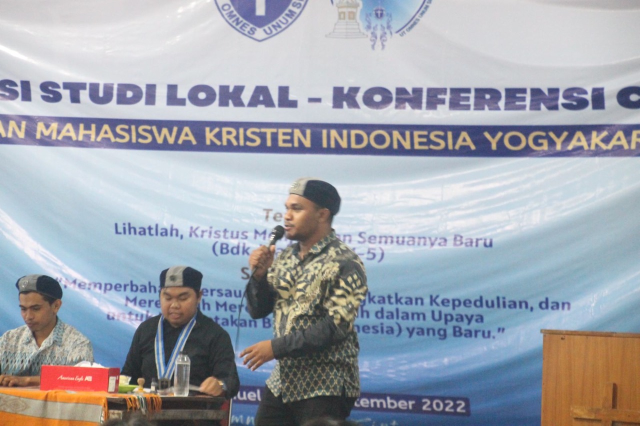 Pimpin GMKI Yogyakarta, Teguh Takalapeta Siap Kawal Pemilu 2024 Demokratis