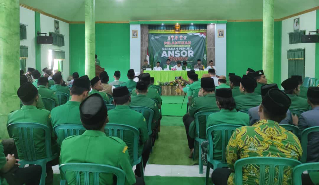 PAC Ansor Gapura Resmi Dilantik, PW Optimis Jadi Kekuatan Ansor di Jawa Timur