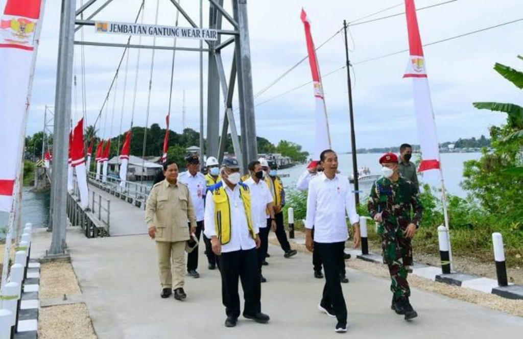 Jembatan Gantung Wear Fair, Wujud Pemerataan Pembangunan Infrastruktur