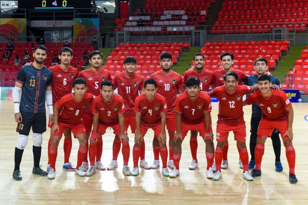 Peringkat Futsal Timnas Indonesia Tembus 6 Besar Asia!