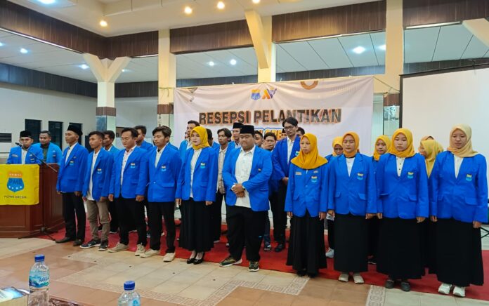 Pelantikan PMII Gresik 2022-2023, Sejumlah Tokoh Alumni Beri Wejangan