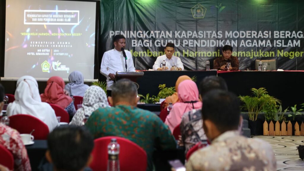 Kemenag Ingatkan Petingnya Pemahaman Moderasi Beragama Bagi Guru PAI