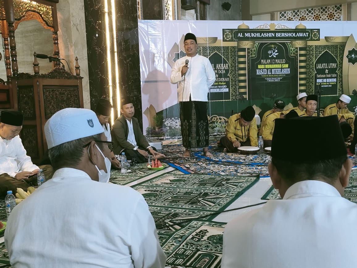 Peringati Maulid Nabi, Ketua DPRD Gresik Ajak Masyarakat Bangun Desa