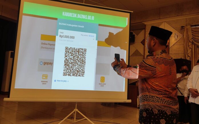 Baznas Gresik Luncurkan Kantor Digital, Bayar Zakat Kini Cukup Pakai Aplikasi