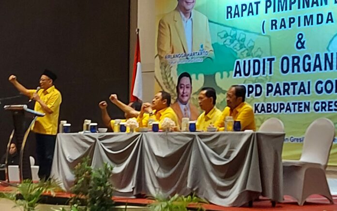 DPD Partai Golkar Gresik Rekomendasikan Airlangga Hartarto Capres dan Sarmuji Cagub Jatim 2024