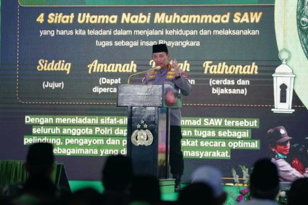 Jendral Sigit Sebut Ujian Polri Ibarat Pemurnian Emas