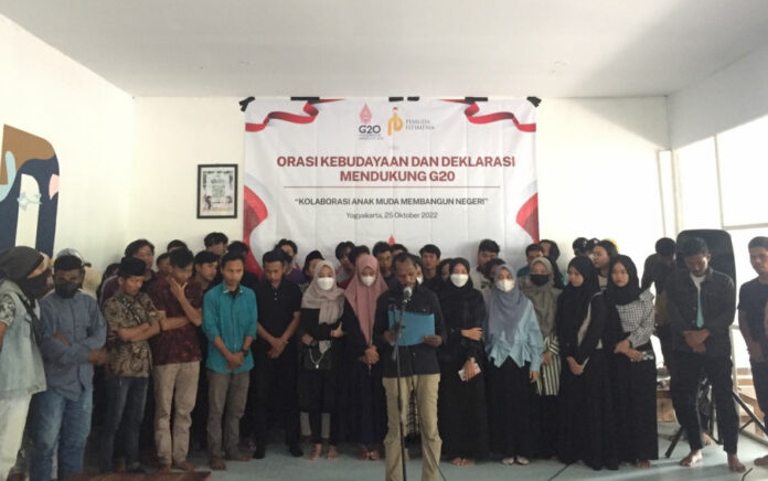 Dukung G20, Pemuda Istimewa Yogyakarta: Kolaborasi Anak Muda Membangun Negeri