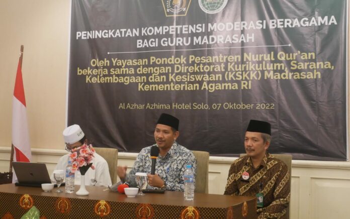 Kemenag RI Harap Guru Madrasah Dukung Implementasi Program Moderasi Beragama