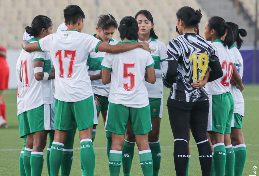 Peringkat FIFA Timnas Wanita Indonesia Tembus 100 Besar