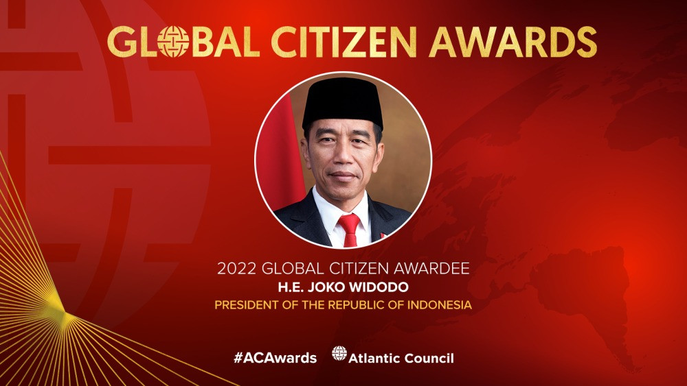 Terima Global Citizen Award, Jokowi: Saya Berusaha Keras Perjuangan Rakyat Kecil