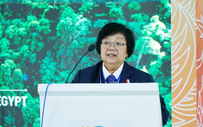 Hadir di COP27 UNFCC, Siti Nurbaya Paparkan Pengalaman untuk NDC yang Lebih Ambisius