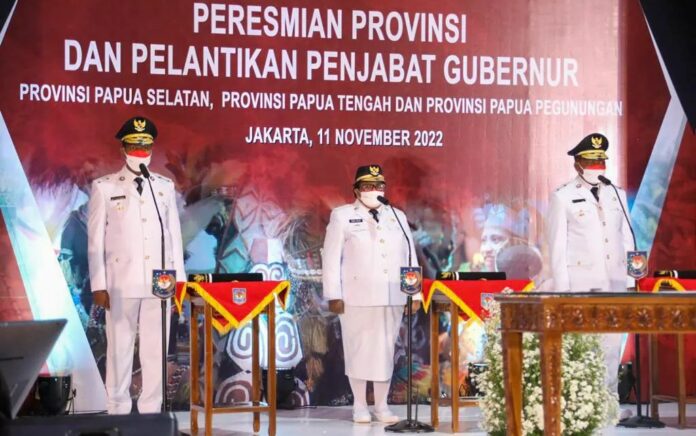 3 Gubernur DOB Papua Dilantik, Mahfud Berharap Keamanan dan Kesejahteraan Terus Membaik