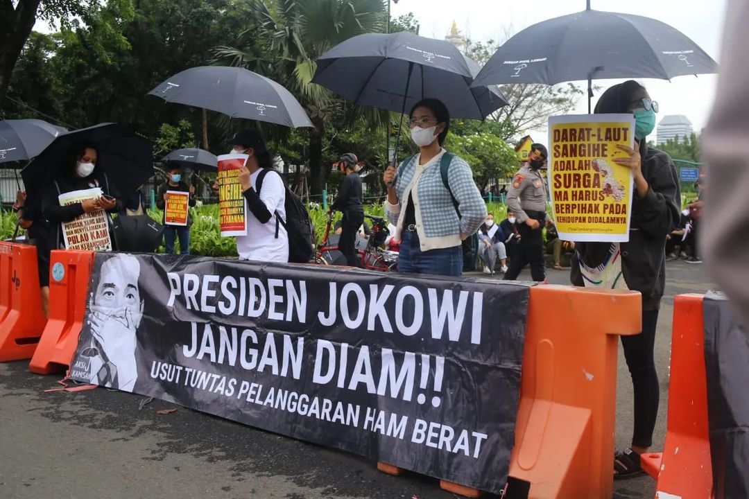 Perusahaan Tambang Gugat Jokowi, Warga Sangihe Ajukan Diri Jadi Tergugat