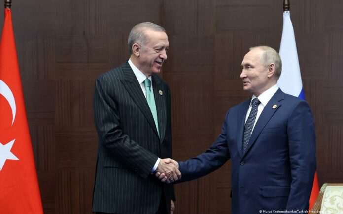 Putin dan Erdogan Bahas Kesepakatan Ekspor Gandum di Laut Hitam