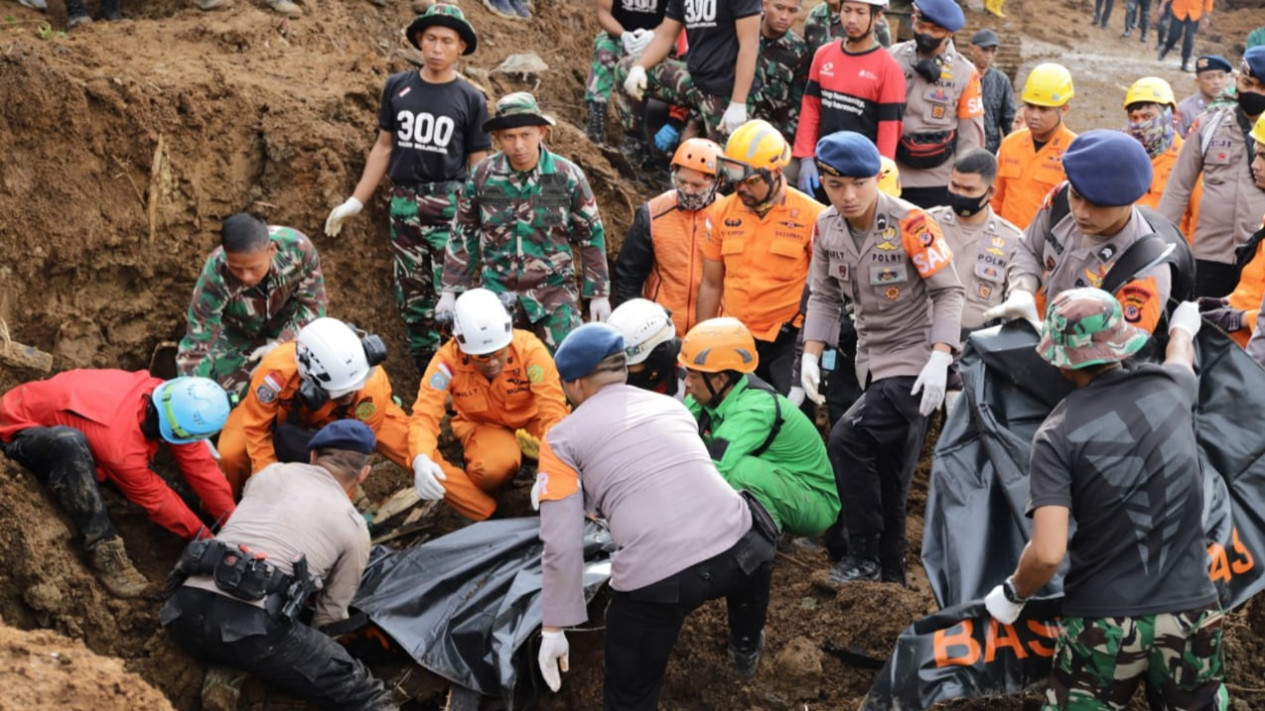 Korban Meninggal Gempa Cianjur Capai 321 Orang