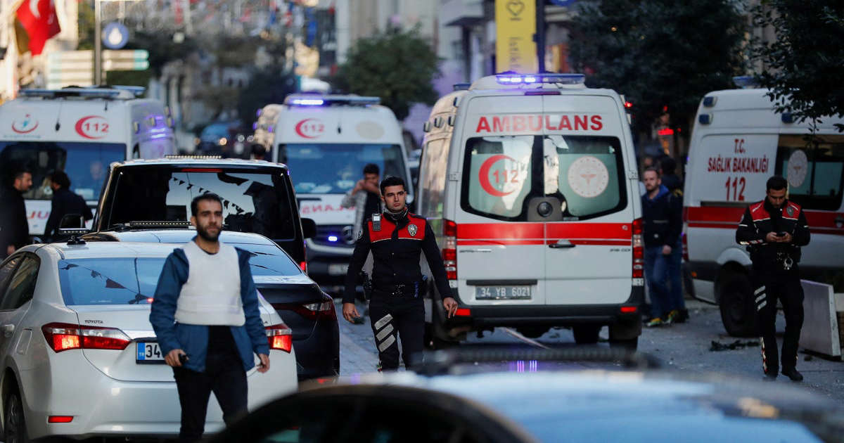 6 Tewas dan 53 Lainnya Terluka akibat Serangan Bom di Istanbul