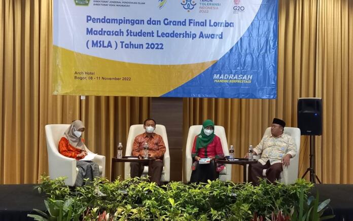 Direktorat KSKK Madrasah Gelar Grand Final Lomba Madrasah Student Leadership Award