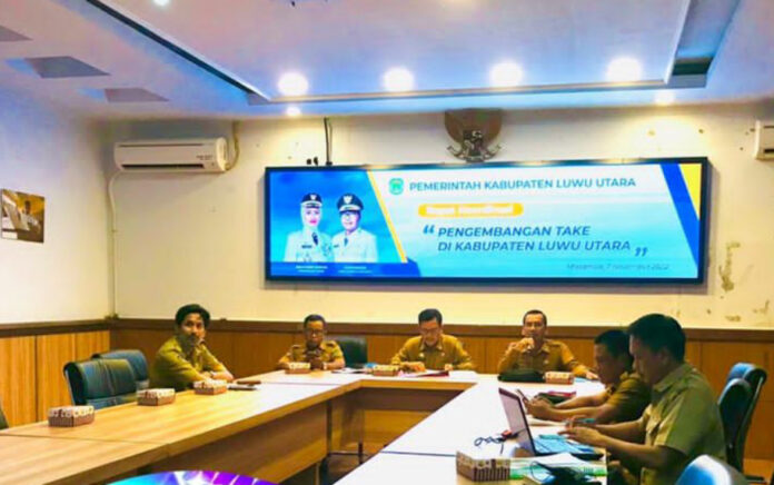 Pemkab Lutra Bicarakan Pengembangan Praktik Baik TAKE dengan TAF