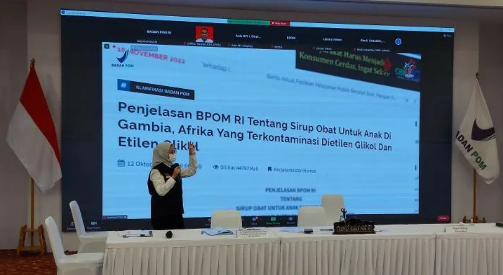 BPOM Umumkan 168 Produk Obat Sirup Aman Dikonsumsi