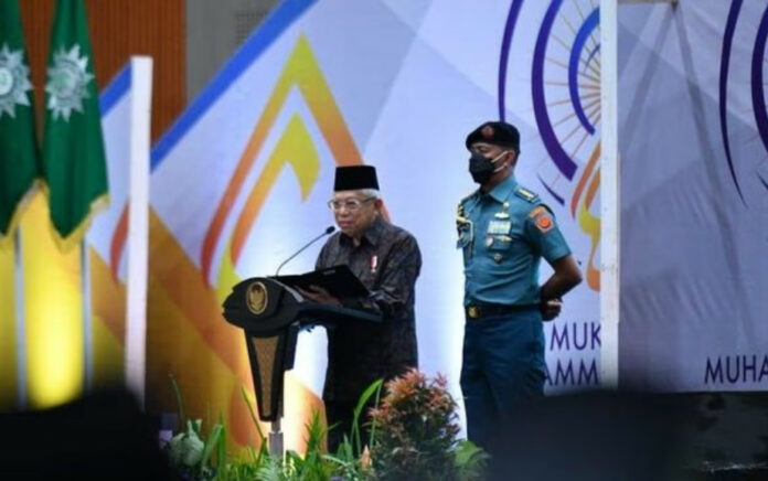 Wapres Ma'ruf Pesan Muhammadiyah Tak Terkoyak Pemilu 2024