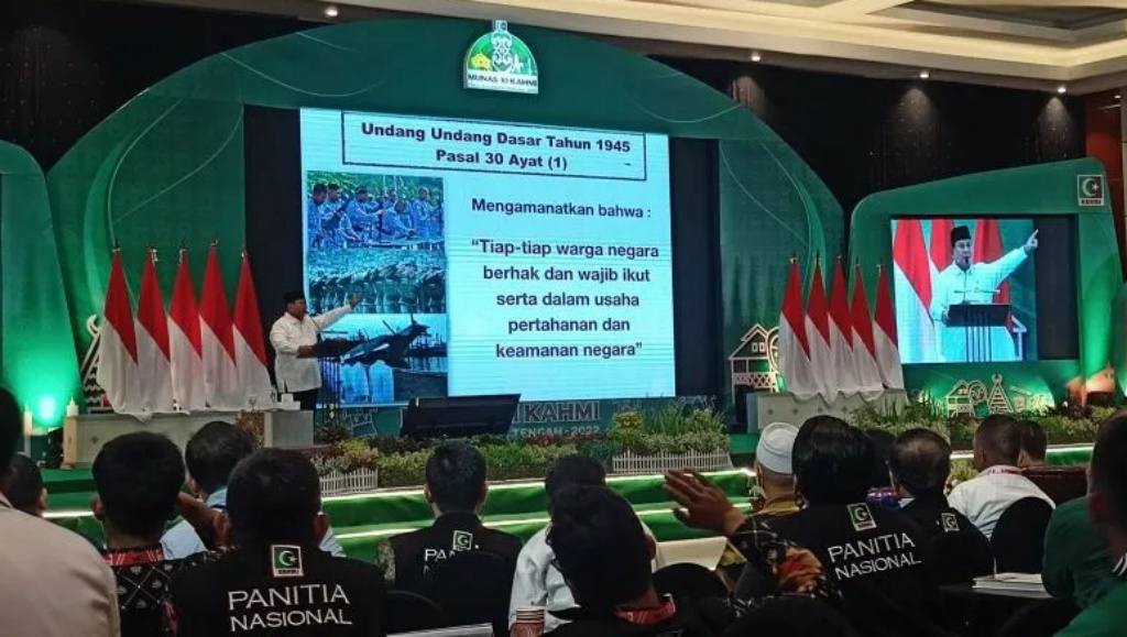 Komponen Cadangan Penting, Menhan Prabowo: Satu Kabupaten/Kota Satu Batalyon