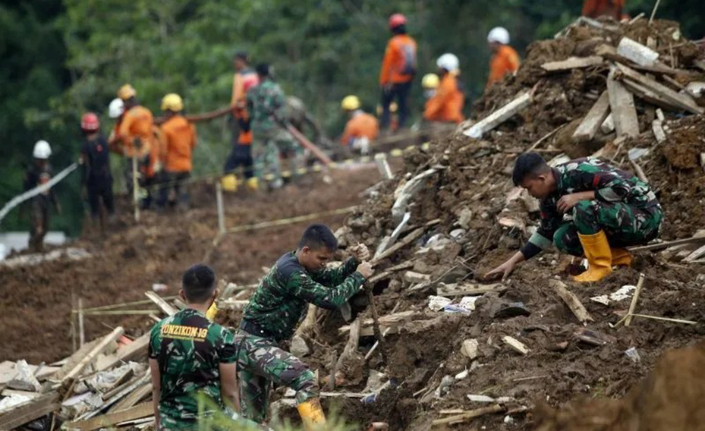BNPB: Upaya Pencarian Korban Gempa Difokuskan di Tiga Area di Cianjur