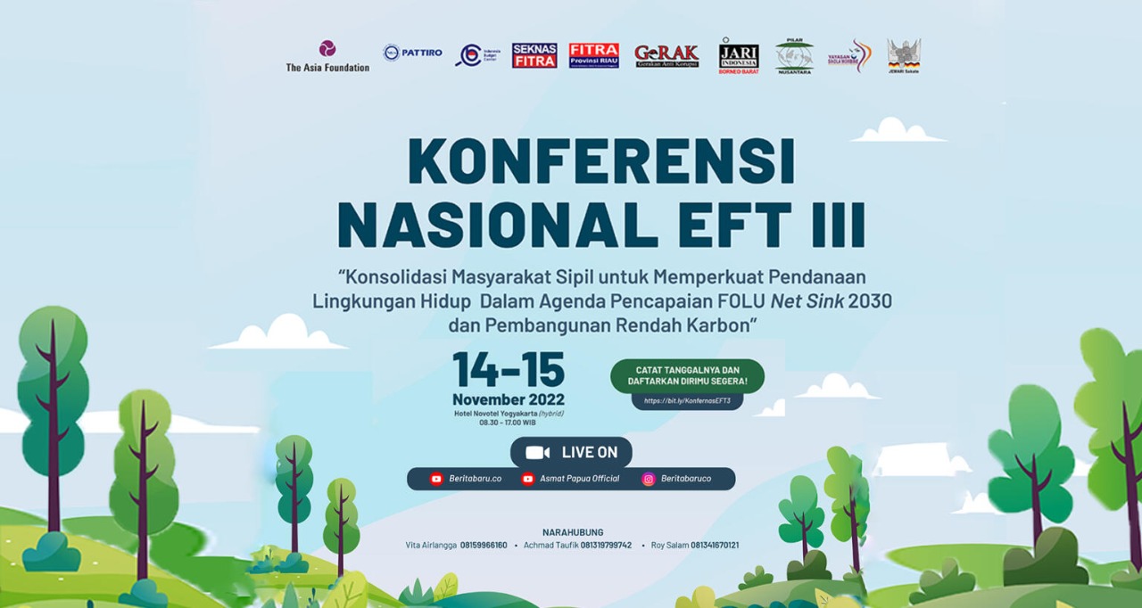 Konferensi Nasional EFT III Akan Digelar Dua Hari, Ini Gambarannya