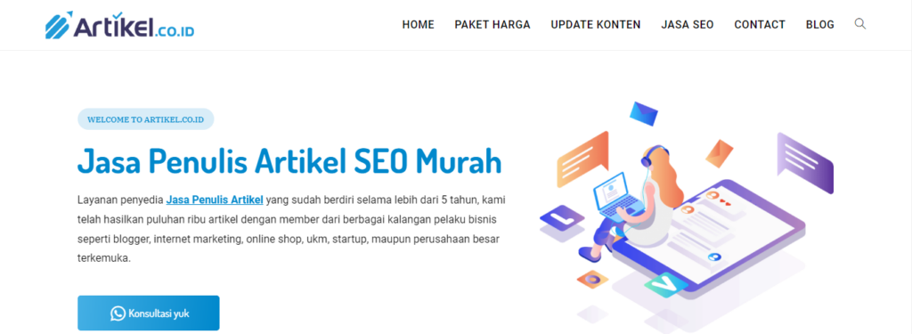 Jasa Penulis Artikel SEO Murah