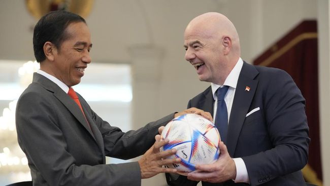 Di Forum KTT G-20, Presiden FIFA Minta Gencatan Senjata Selama Piala Dunia 2022 Berlangsung