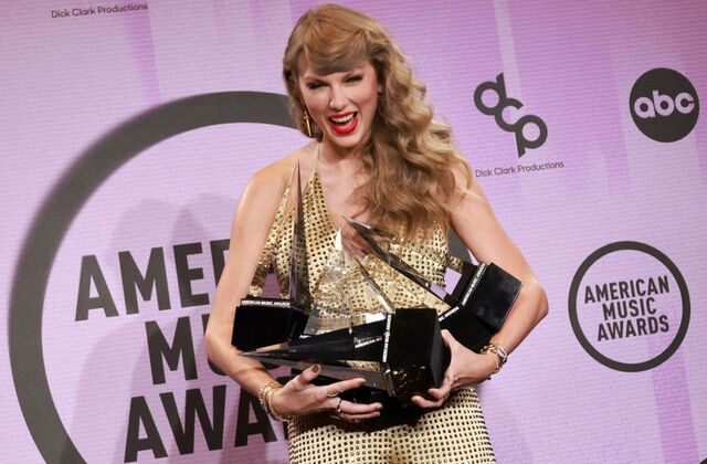 Terus Ukir Prestasi, Taylor Swift Kembali Mendominasi di American Music Awards