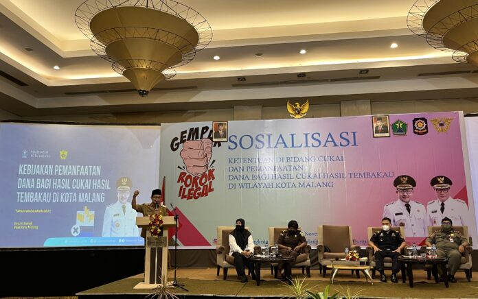 Pemkot Malang Sosialisasikan Dana Bagi Hasil Cukai Hasil Tembakau