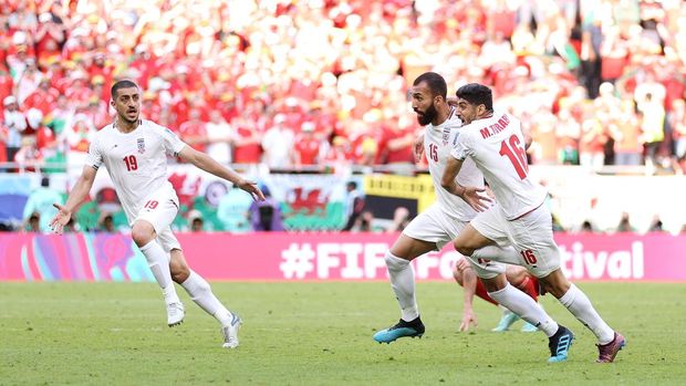 Bantai Wales 0-2, Timnas Iran Naik ke Posisi Dua Klasemen