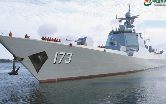 Kapal Perang Tiongkok Tiba di Bangladesh untuk Andil dalam Peninjauan Armada Internasional Pertama di Dhaka