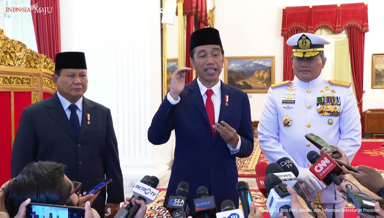 3 Pesan Presiden Jokowi Kepada Panglima TNI Yudo Margono