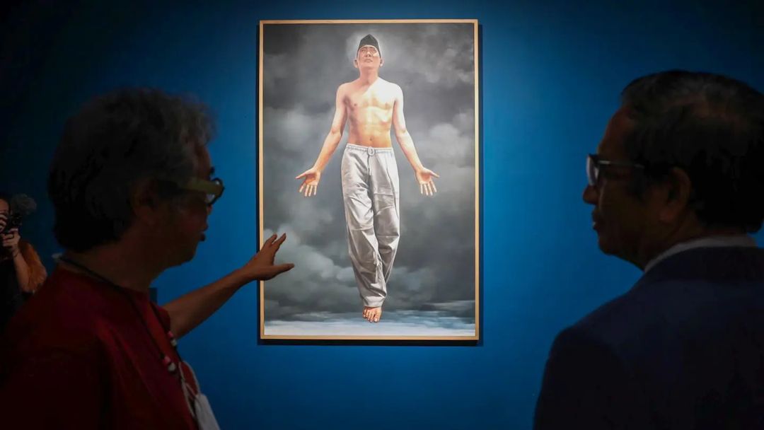 Mahfud Sebut Pameran Lukisan Butet di Galeri Mojisa Sarinah Sajikan Pesan Moral dan Kehidupan