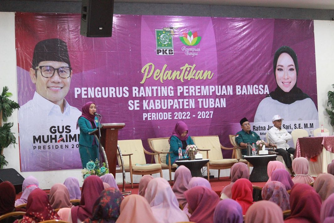 328 Ranting Perempuan Bangsa Tuban Resmi Dilantik