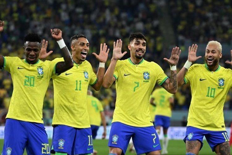 Pemain Brazil Kerap Menari, Roy Keane: Tidak Menghormati Lawan!