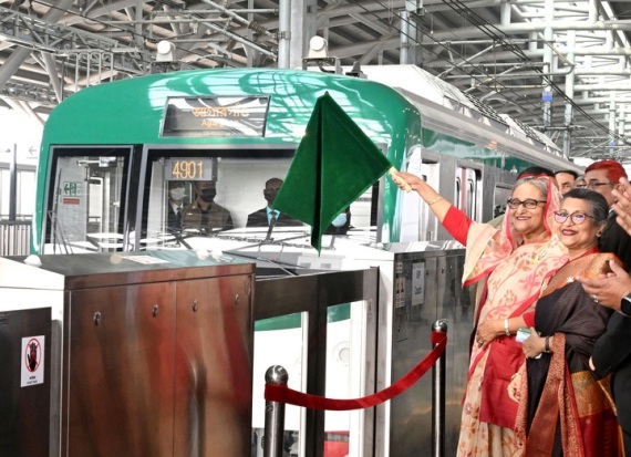 Diresmikan, Jalur Metro Pertama Bangladesh Memulai Operasi Komersial