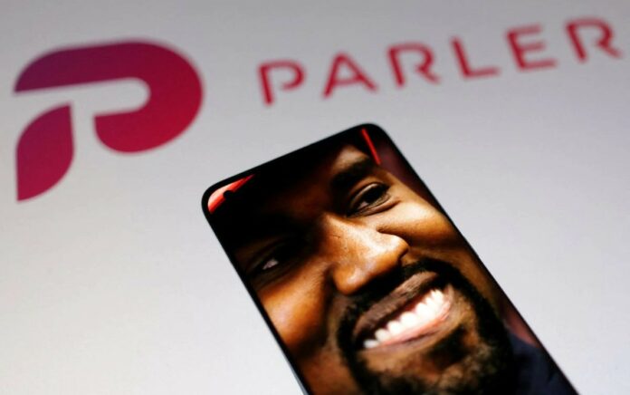 Rapper Kanye West Urungkan Rencana Beli Platform Media Sosial Parler