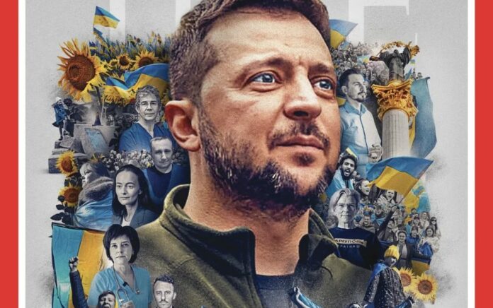 Majalah Time Nobatkan Presiden Ukraina Zelenskiy Sebagai 'Person of the Year'