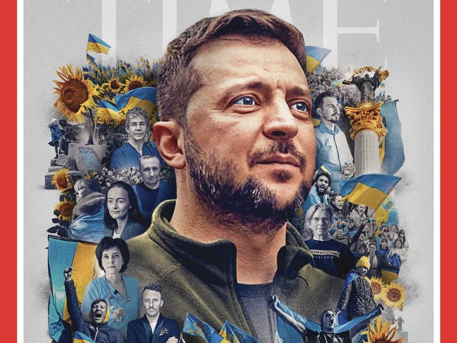 Majalah Time Nobatkan Presiden Ukraina Zelenskiy Sebagai 'Person of the Year'