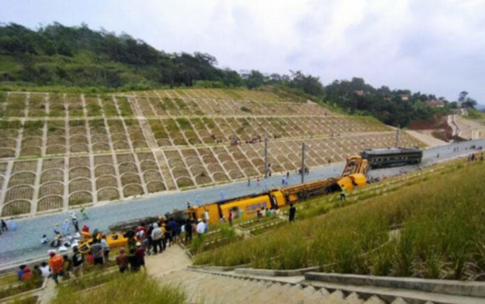 Korban Kecelakaan Kereta Teknis KCJB Teridentifikasi