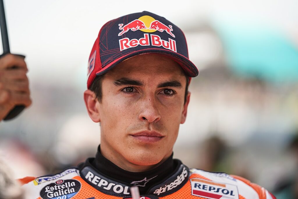 Marc Marquez mengalami kendala yang sama dengan Fabio Quartararo (istimewa)