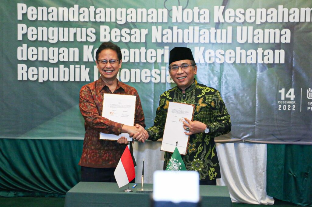 Menkes Gandeng PBNU untuk Maksimalkan Program Kesehatan sampai Akar Rumput