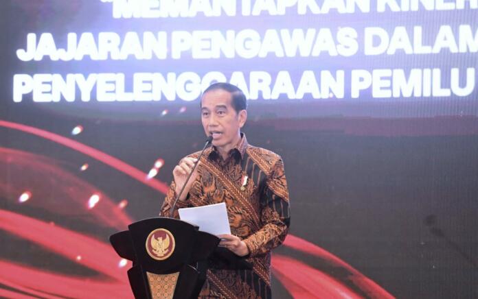 Empat Arahan Presiden Jokowi pada Bawaslu