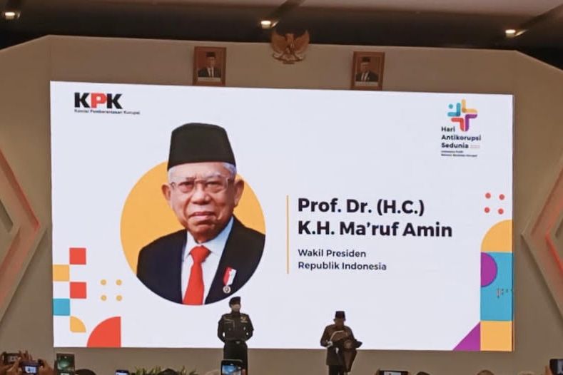 Wapres Ma'ruf Amin Tegaskan Korupsi Musuh Bersama