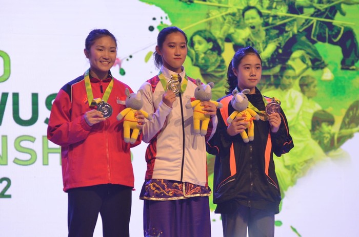 Wakil Wushu Indonesia Raih 2 Emas Kejuaraan Dunia