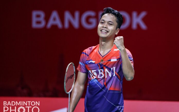 Lawan Wakil se-Negara, Anthony Ginting Lolos ke Final BWF Tour Finals 2022