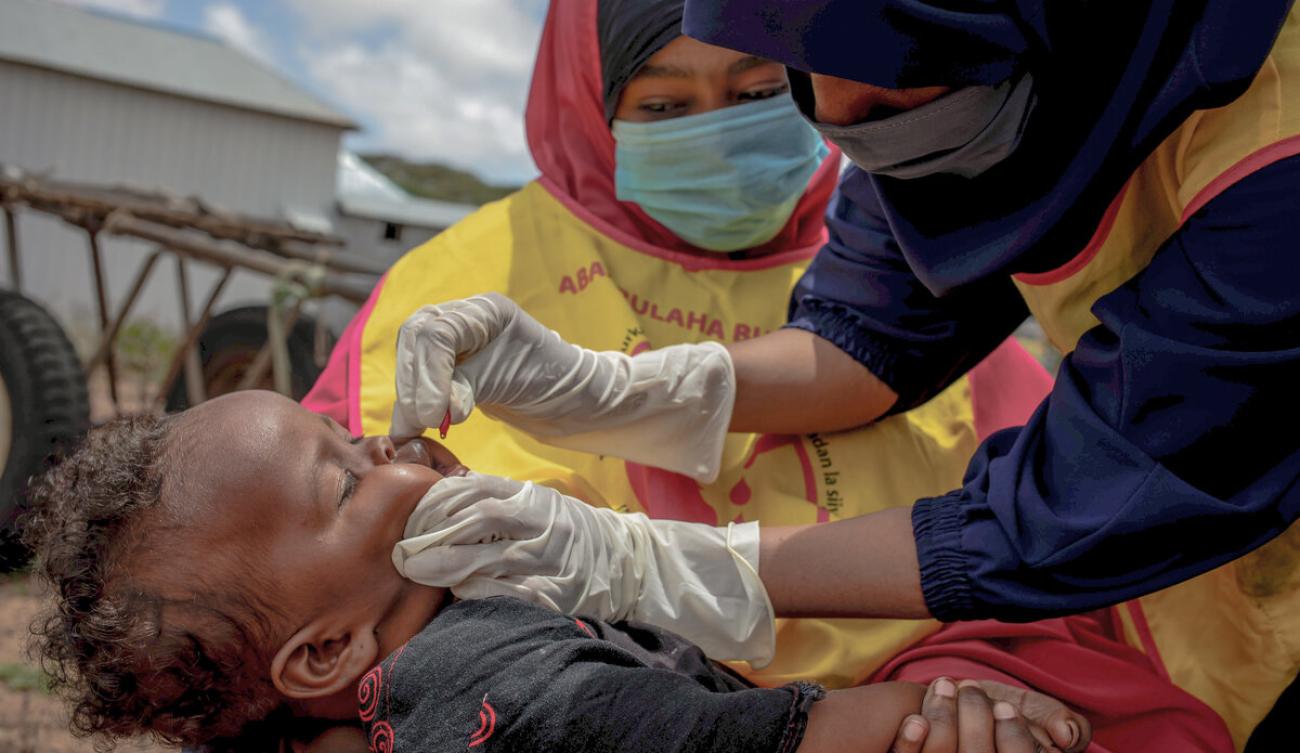WHO dan UNICEF Luncurkan Vaksinasi Polio untuk 2,61 Juta Anak Somalia